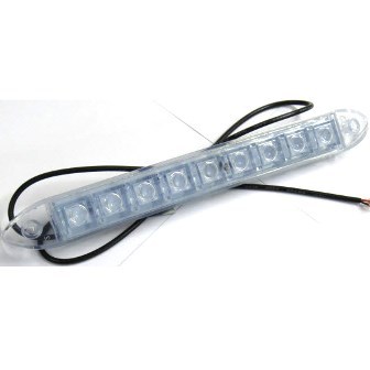 Light - 12V - LED - Running Light - 3w x 1.18" x 10" - WESCHI RF09