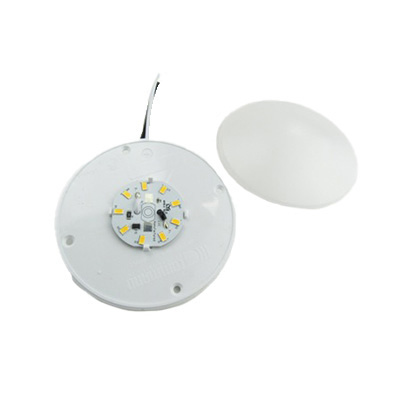 Light - Ceiling - Round - 4 1/2" - LED - Interior Surface Mount - Frosted Lens