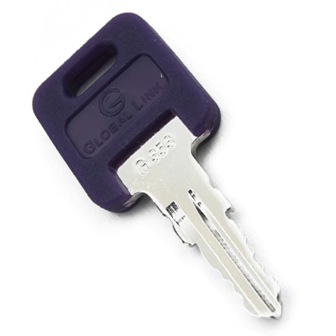 Key - Bitted Key - G-353 - w/Single - Key Code Stamped On Key - Global ...