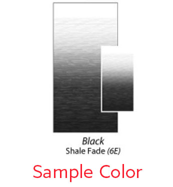 Awning - Fabric Only - 20' - Black Shale Fade (Reversed) - Longitude - 12V - LED Light At Rail - Cardboard Tube