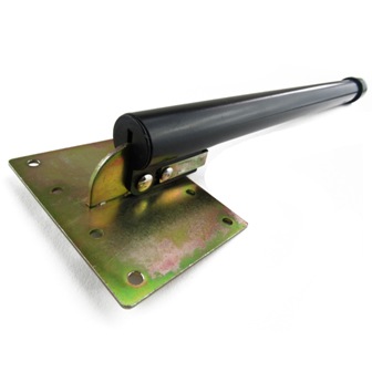 Table - Leg - 13 1/2" - Folding - Single - Black