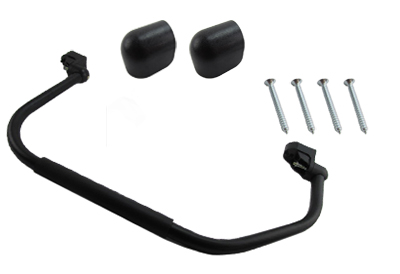 Door - Grab Handle - Fold-Away - Black