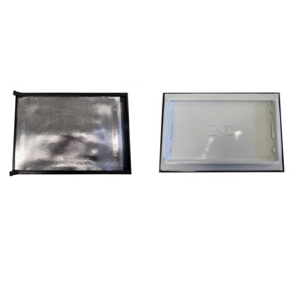 Refrigerator - Freezer Door - Foamed Assembly - Upper - Black - N7VRT