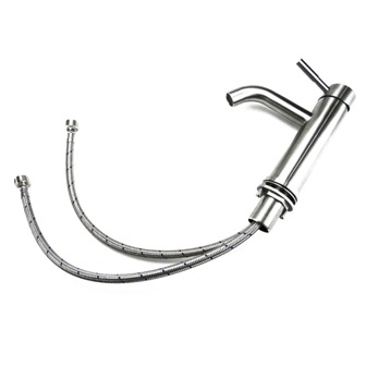 Faucet - Lavatory - 7" - Basin - Single Lever - Brushed Nickel
