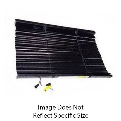 Blind - Mini - 50" x 24" - Alum - Matte Black - Import
