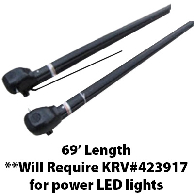 Awning - Hardware - Regal - 69 - brm Wire - Rivet - Black - Replaces KRV 404261