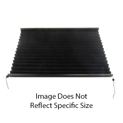 Shade - Night Only - 26" x 37" - Pleated - Black - Import