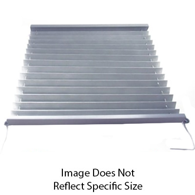 Shade - Night Only - 20" x 24" - Pleated - Ash Grey - Import