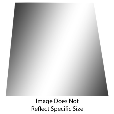 Glass - Mirror - 1/8" x 26 7/8" x 31 3/4" - Clean Cut - Safety Back