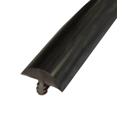 Trim - T-Mold - 45/64" - Bullnose - Asian Night - 500'/rl