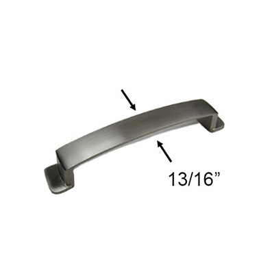 Door - Pull - 128MM - Satin Nickel - Drawer Pull