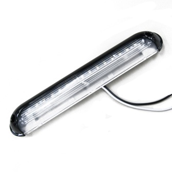 Light - Outdoor - LED - 8" 5.8W/6000K - w/BLL Cover - Clear Lens