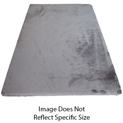 Mattress - Bunk - 2 1/2" x 29" x 72" - 1S-ST - Teddy Bear Charcoal