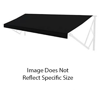 Awning - 21' - 3000 Series - Solera - Electric - Solid Black Vinyl - Serenity LED Prep - Hardware LED