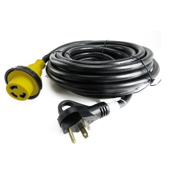 Cord - Shore/Power - 30A - 30' - w/Molded Conn - Straight - WR RV30-30STR