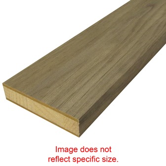 Stile - Square - 18mm x 2" x 96" - Carb 2 - LC - Butternut Plank