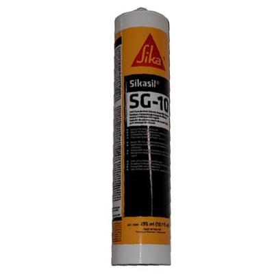 Sealant - Silicone - Neutral Cure - SG-10 - Cartridge - Clear - 295ML - Sikasil - 24/Case