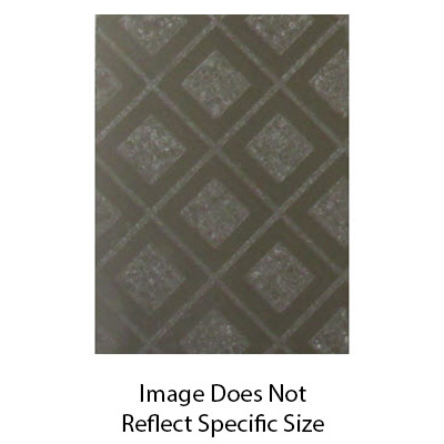 Glass - 1/8" x 9 3/4" x 27 1/4" - Temp - Double Diamond Full Scale - Krackle Side Out