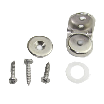 Door - Magnet - 1/2" Angle - w/Screws - (2 Magnets/Set)