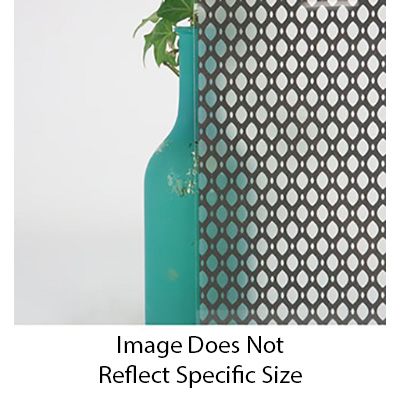 Glass - 1/8" x 7" x 29 3/8" - Temp - Clear Glass - w/Industrial Gray Metal