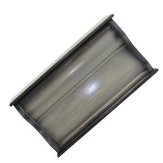 Trim - Fascia - Center Block - 6" x 12" - Queen End - Maple - Modern Maple