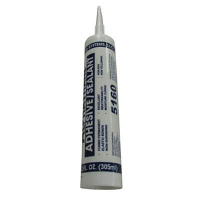 Sealant - Lap Caulk - 5160 White - Non-Sag - Tube - Alphathane
