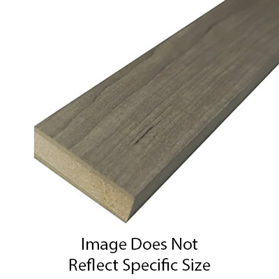 Stile - Square - 18mm x 1 1/2" x 96" - Carb 2 - LC w/MDF Face - MG Platinum Maple