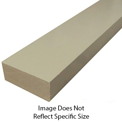 Stile - Square - 18mm x 2" x 108" - Carb 2 - LC w/MDF Face - Cross Linen