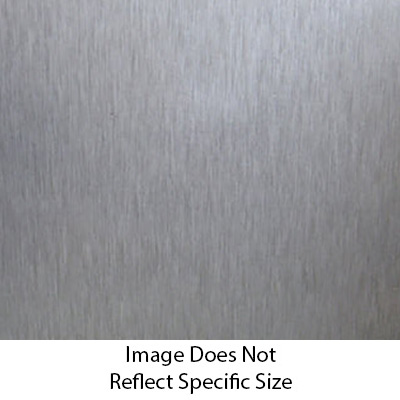 Refrigerator - Panel - 015 - 22 1/8" x 39" - 2.8 Fiberloc - Brushed Stainless - w/Film