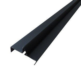 TRIM,CASING BLACK 2.88X84