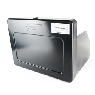 Range - Outside Cook Center - Cover w/Wings - Black - 3065ABK