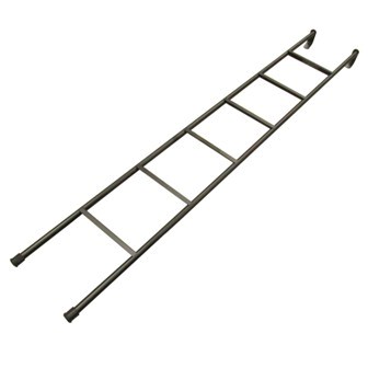Ladder - 6 Step - Bunk - 84" - Metal - Textured Black