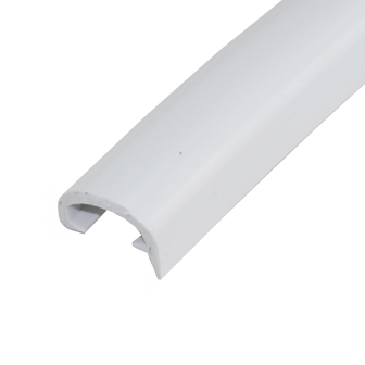 Trim - Screw Cover - Flexible - 85D - Bright White - 200'/Roll
