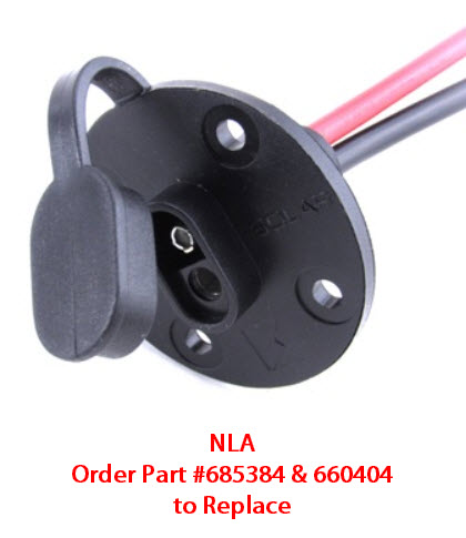 Solar Panel - Port - 12V - 10 Awg - 12" Roof/Sidewall Mount