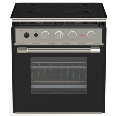 Range - 22" Sealed Burners - w/Intergrated Glass Cover - Glass Door - Elite Series Deluxe - SRSLQB2S3TAG5SK