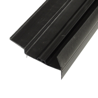 Seal - Bottom Pan - Flush Floor - w/Wiper - 168"