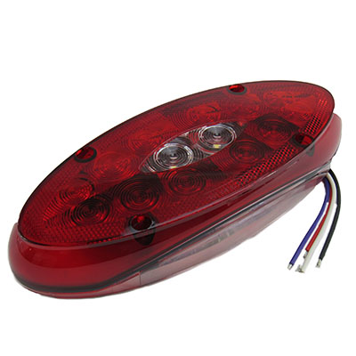 Light - Tail - Stop/Turn/Back Up - LED - 7" Leads - 50/Ctn