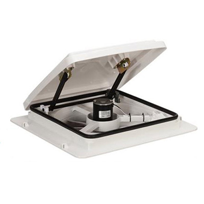 Fan - MaxxFan Standard - 10 Speed - Rain Sensor - w/Remote Control