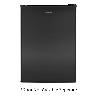 Refrigerator - 2.7 Cu Ft - LH - Energy Star - Black - Hotpoint