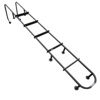 Ladder - 5 Step - Premier - RH Mount - Black