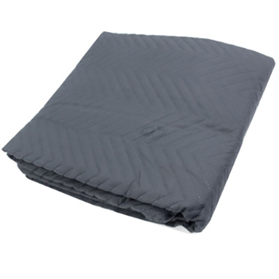 Bedspread - Queen - 84" x 92" - Coverlet - Two Tone - Ultrasonic Chevron - Light Grey/Dark Grey
