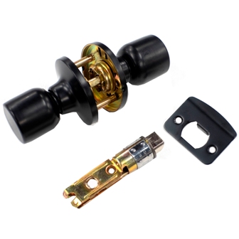 Door - Passage - Lockset - New Version - Matte Black - 30/Ctn