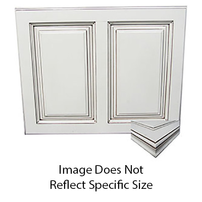 Refrigerator - Panel - RP - 21 1/2" x 17 1/8" - Carb 2 - Brown Hard Maple - Matte Lux Malt - #115(PG) - Wiped Glazed