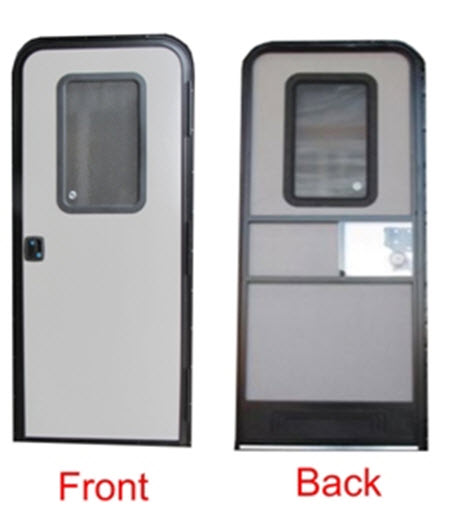 Entrance - Door - RH - 30" x 72 1/2" - FB - BCMH - 8301BS - ISPL - KAB - NOB - STDBBOB - BSCD - BKP - 8030R