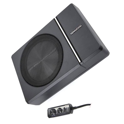 Radio - Subwoofer - 8" - Compact - Kenwood - KSC-PSW8