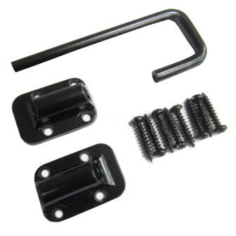 Latch - Bar Lock - Travel - Black