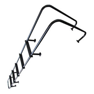 Ladder - 5 Step - Right Mount - Black