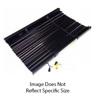 Blind - Mini - 50" x 17" - Alum - Black - Domestic