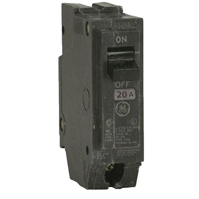 Breaker - 120V - 20A - 1P - 1/2" SP - GE - THQP120