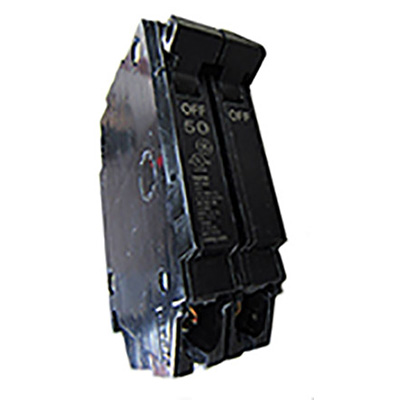 BREAKER, 50A, 2P, COMMON TRIP, GE CIRCUIT BREAKER,